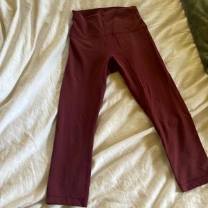 Lululemon cropped leggings